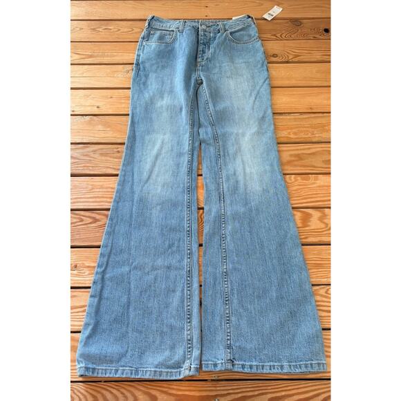 Pilcro Denim - Pilcro NWT $148 Women’s High Rise Trouser Bootcut Jeans Size 26 Blue Ap